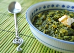 Spinach with Indian Cottage Cheese